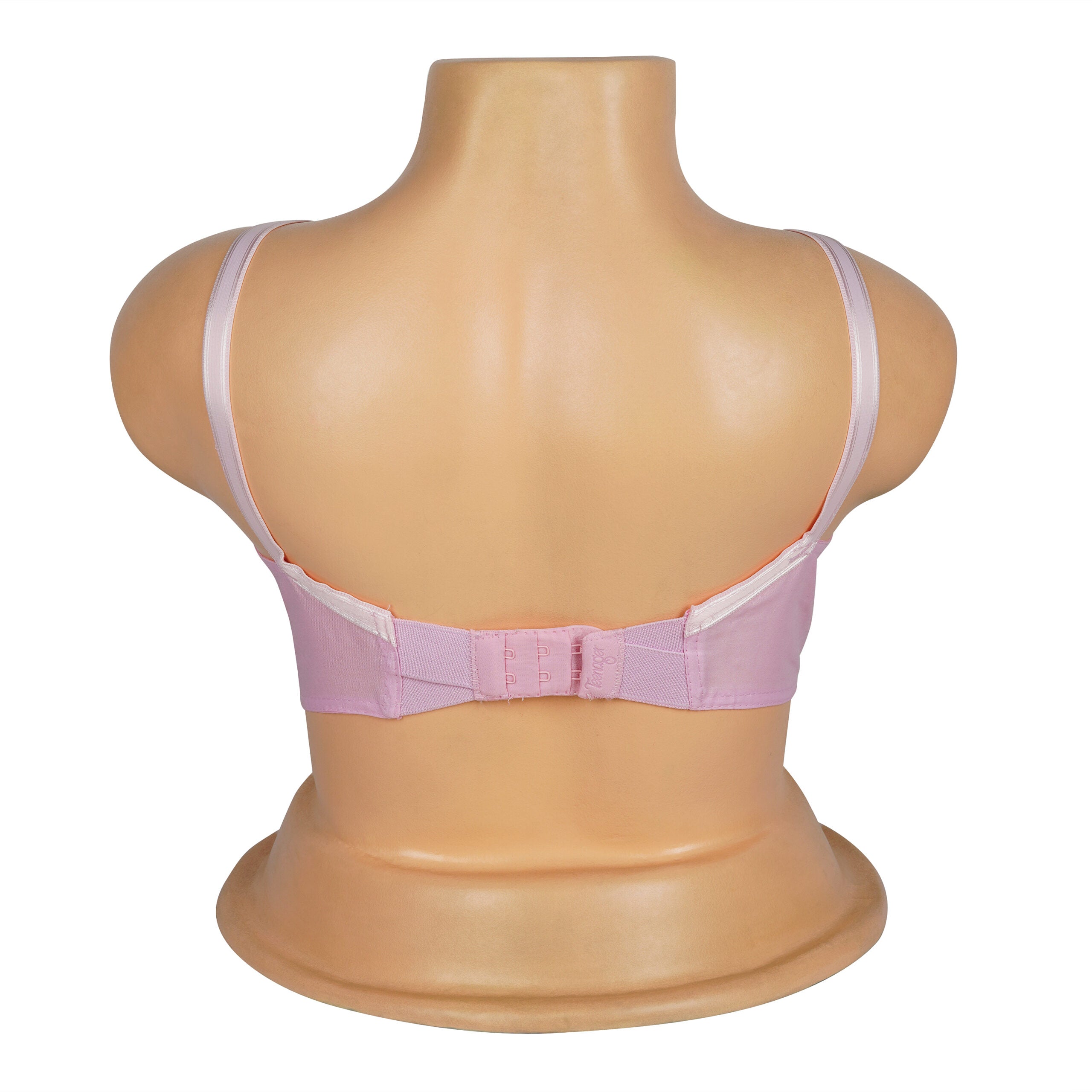 Teenager Cotton Bras With Lycra Straps – Pink