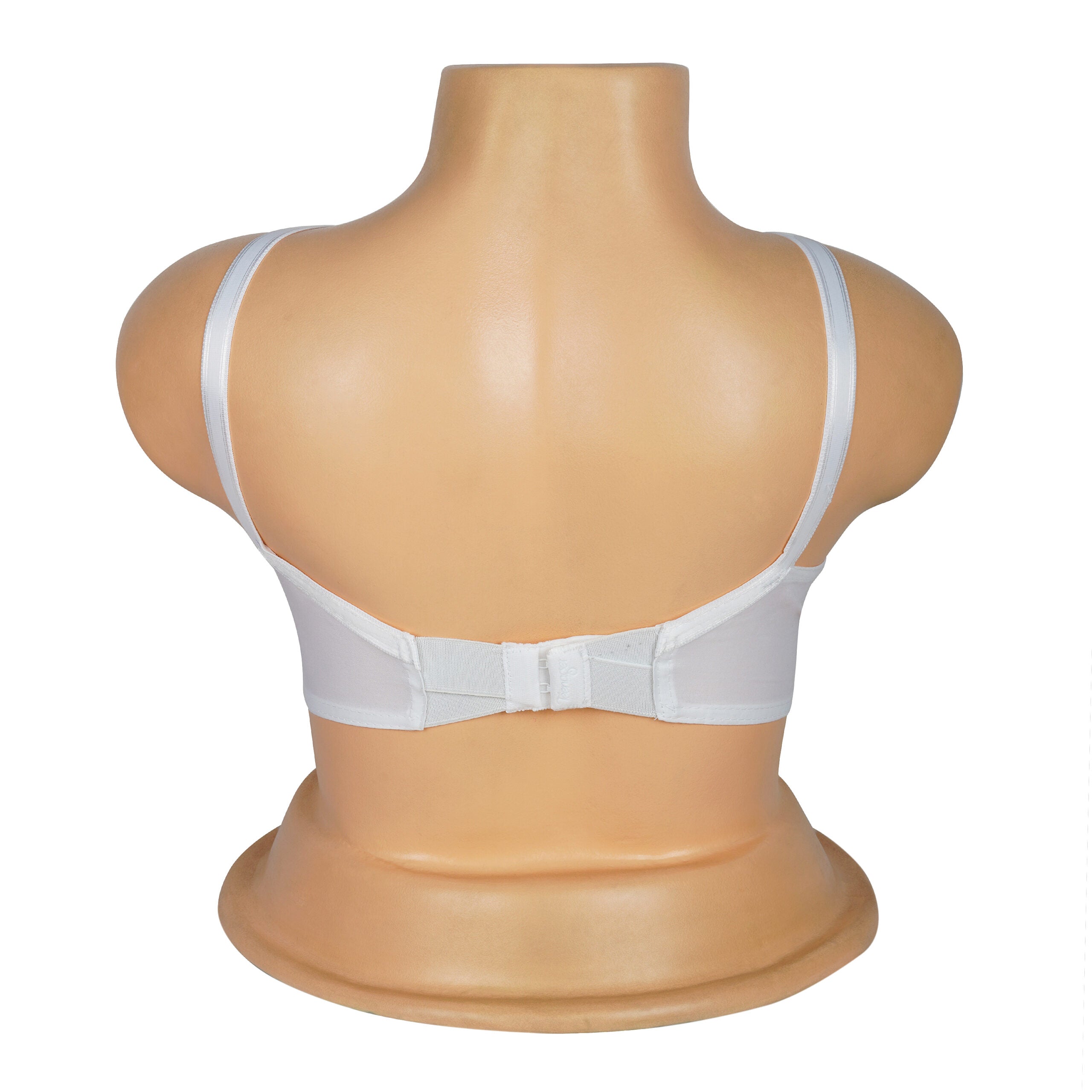 Teenager Cotton Bras With Lycra Straps – White