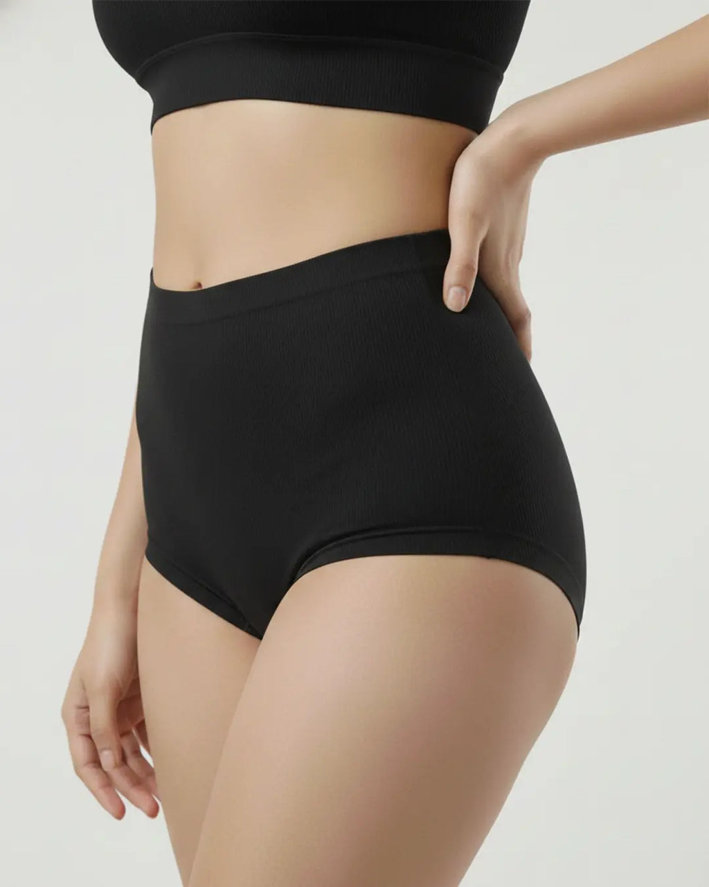 Teenager Hipster Panty - Black