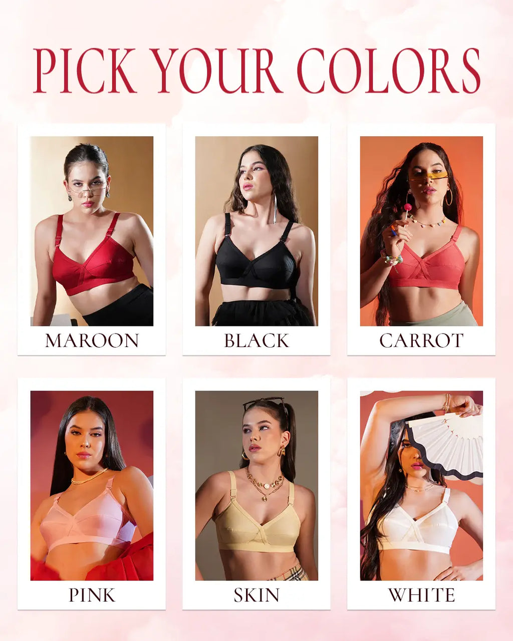 Cross fit Bras – Pack of 3