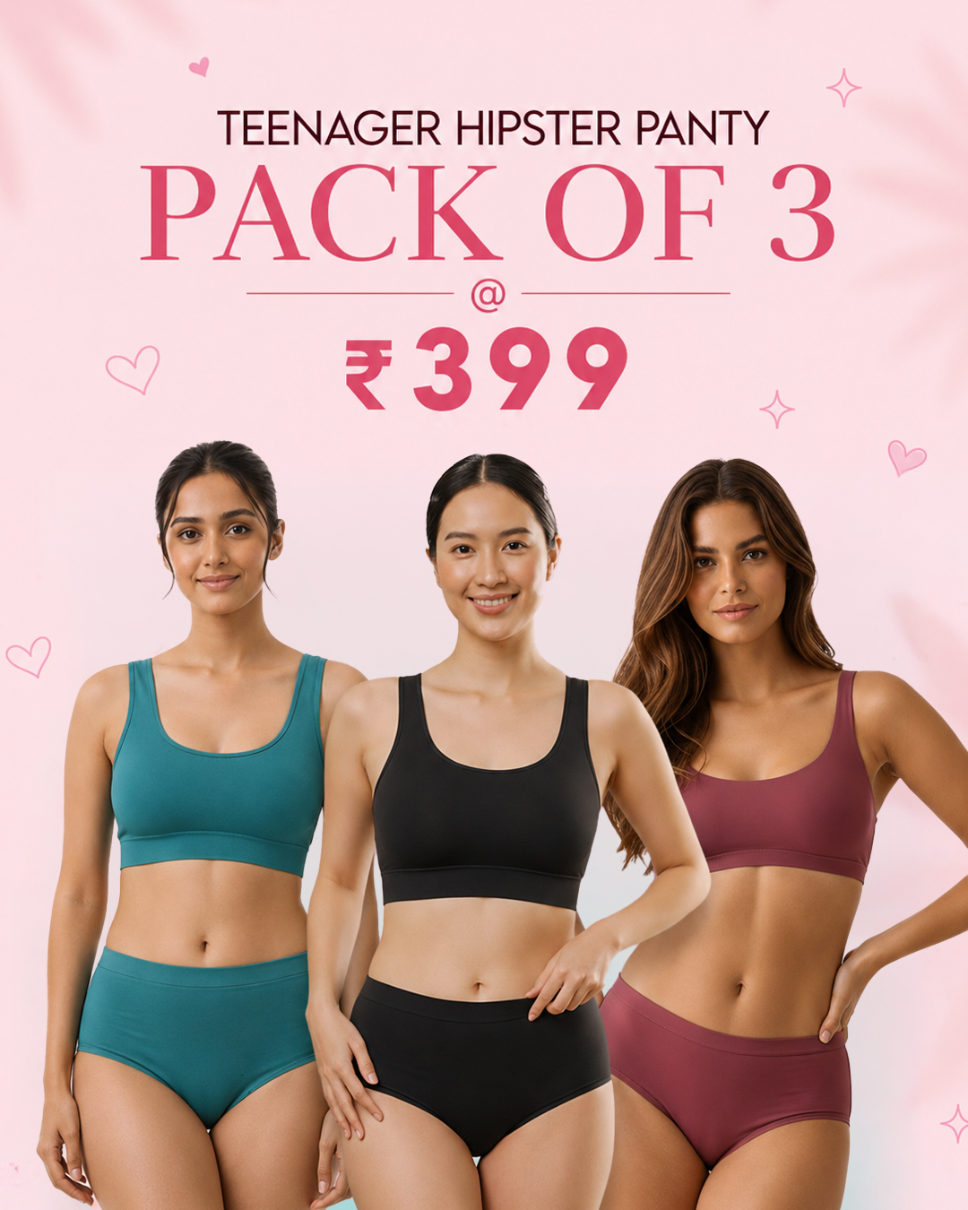 Hipster Panty – Pack of 3