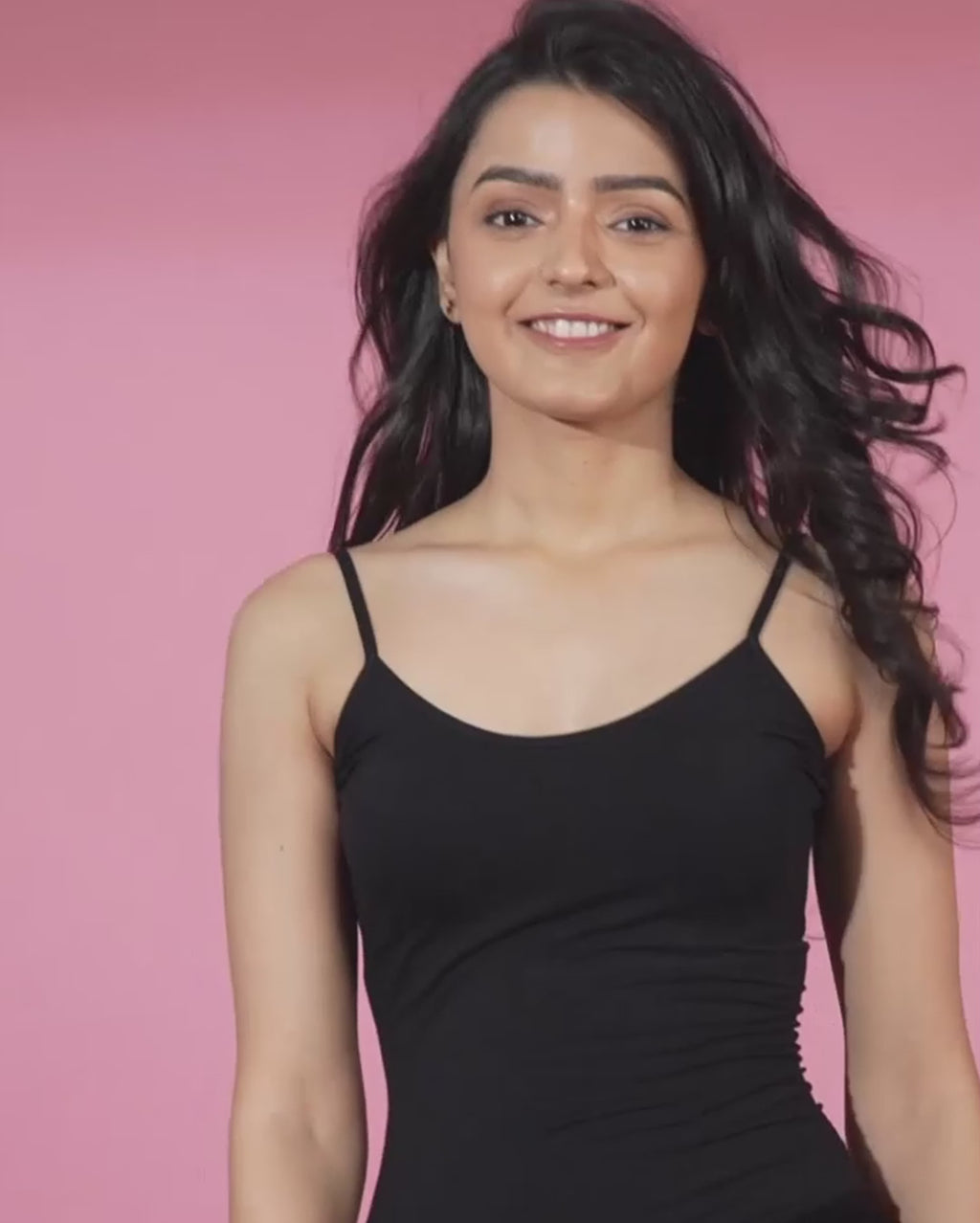 Teenager Camisole – Solid Black