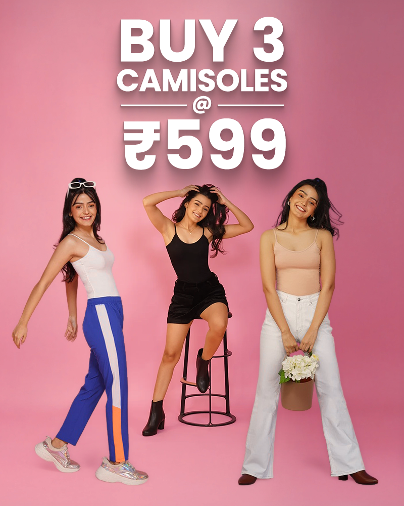 Teenager Camisoles – Pack of 3