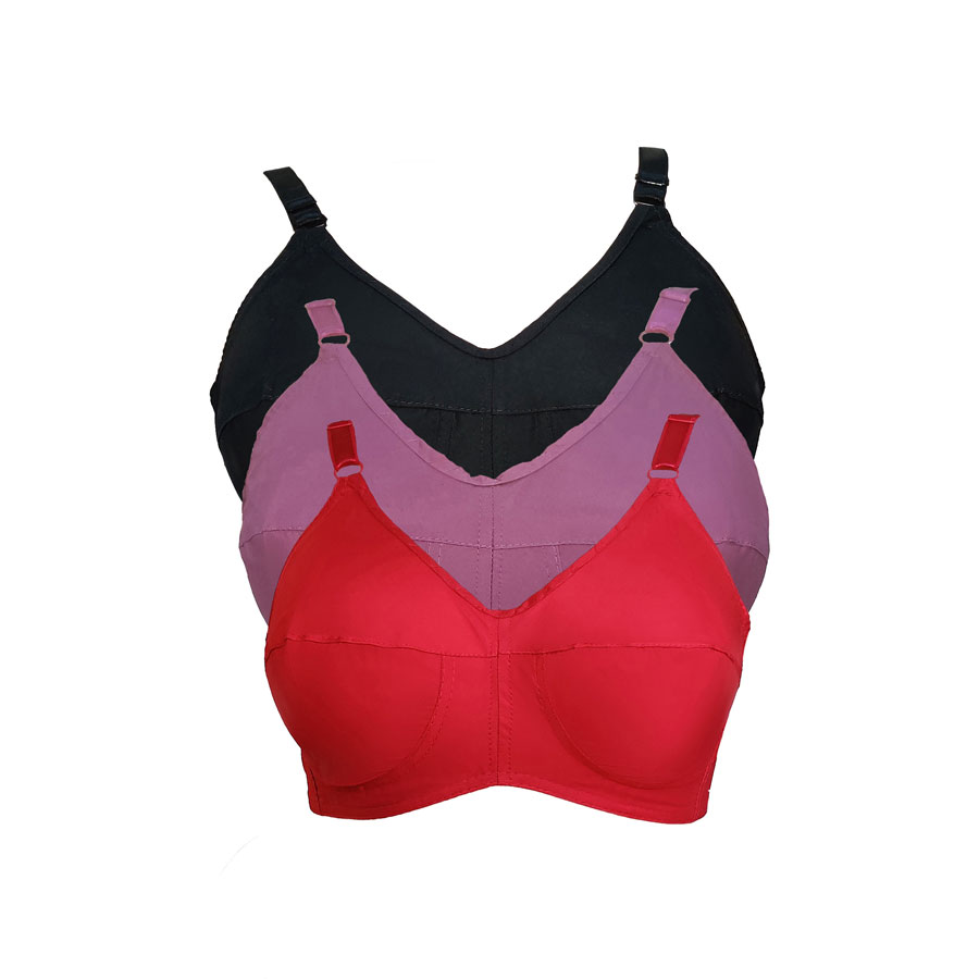 Lady Soft Women's Non-Padded Non-Wired Full D Cup Bra – Online